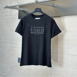 Maison Martin Margiela Black Short Sleeve Tee